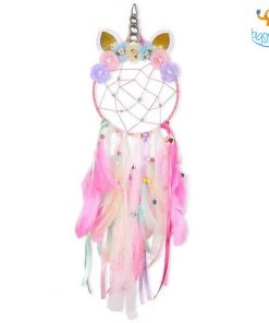 Bigsmall_hmk All Of It Big Unicorn Horn LED Dream Catcher
