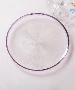 Devnow Purple Haze Glass Plates - Set Of 3 All Of It