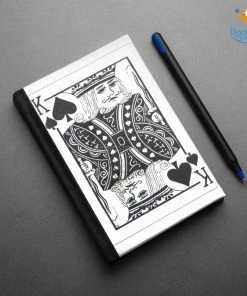 Ascetic Sale Playing Cards Diary - Set Of 6