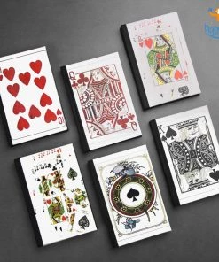 Ascetic Sale Playing Cards Diary - Set Of 6
