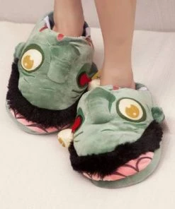 VinnyC Plush Zombie Slippers