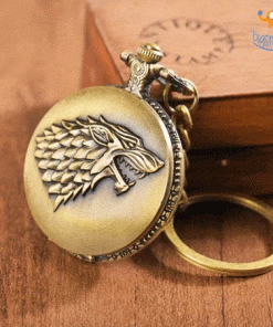 Bigsmall_hmk Father's Day Game Of Thrones Pocket Watch Keychain