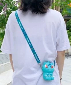 Bigsmall_hmk Pokémon Silicone Sling Pouch Bag