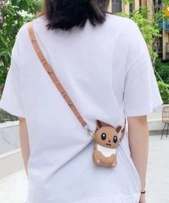 Bigsmall_hmk Pokémon Silicone Sling Pouch Bag