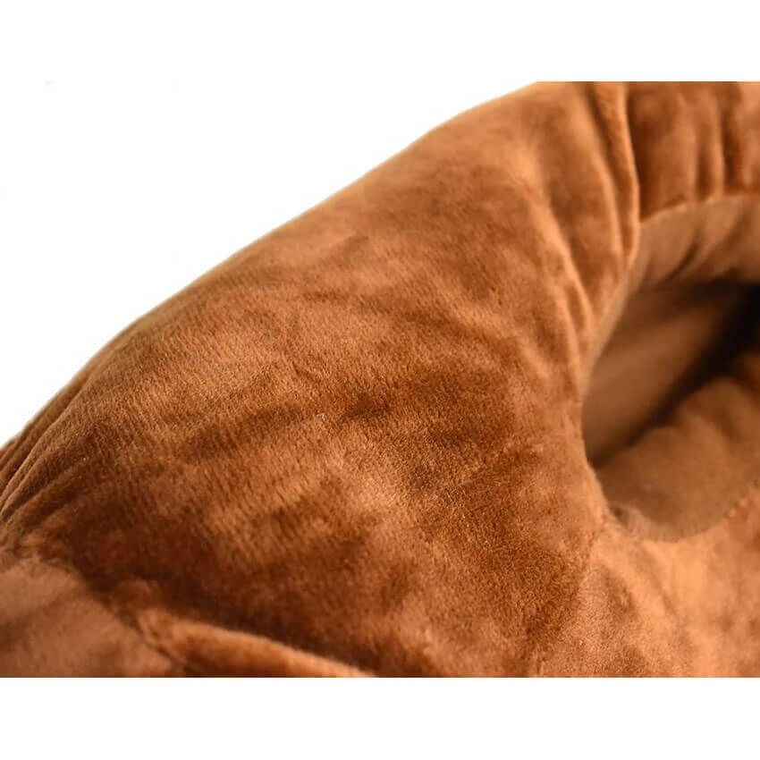 Bigsmall_hmk Poop Emoji Plush Slippers (UK 3 - UK 6) All Of It