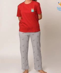 Bigsmall_soxytoes All Of It Positivitea Pyjama & T-Shirt Set