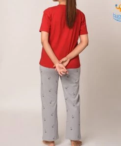 Bigsmall_soxytoes All Of It Positivitea Pyjama & T-Shirt Set