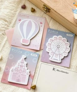 Lemonade Hot Air Balloon Sticky Notes