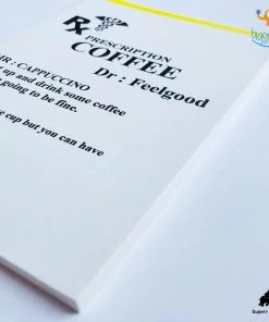 Doodlee Do All Of It Coffee Prescription Notebook