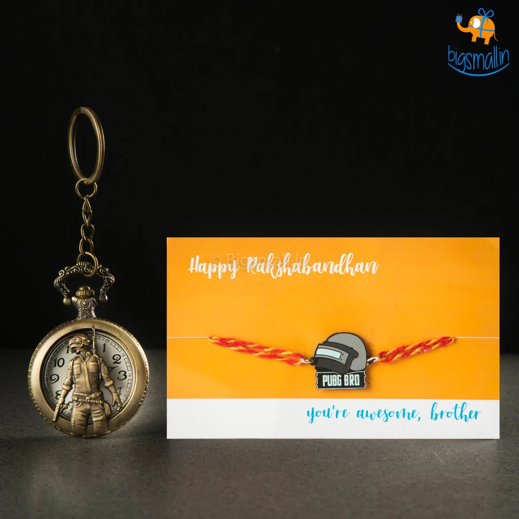 Bigsmall PUBG Rakhi Gift Set
