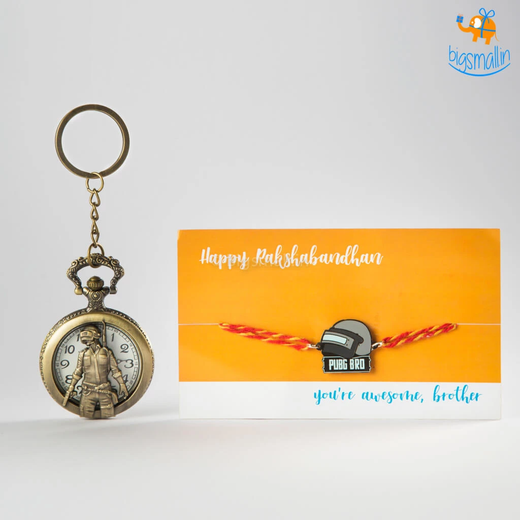 Bigsmall PUBG Rakhi Gift Set