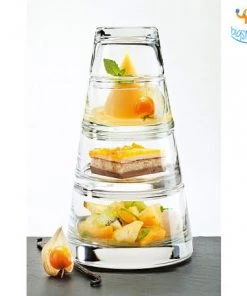 Devnow Glass Snack Bowl Pyramid - Set Of 4 All Of It