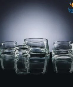 Devnow Glass Snack Bowl Pyramid - Set Of 4 All Of It