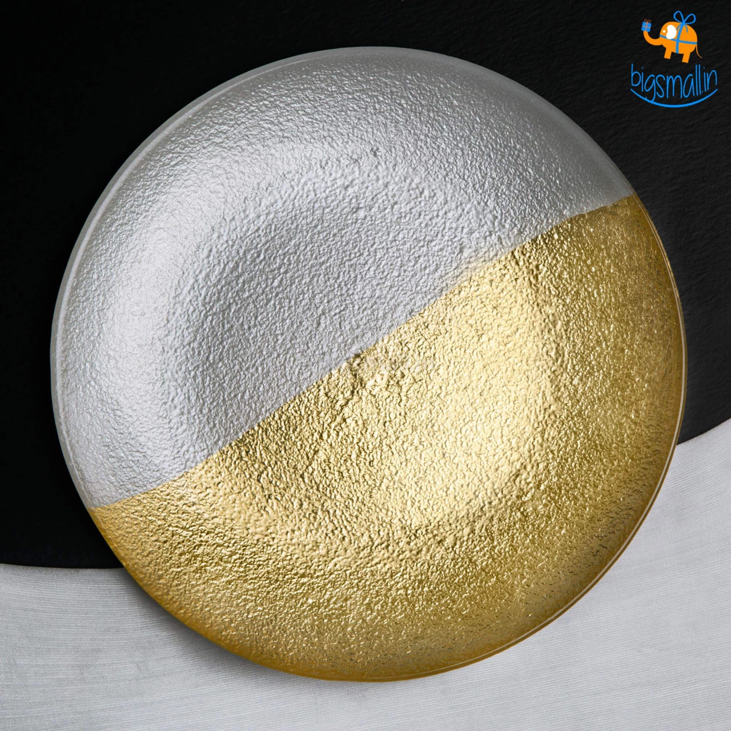 Devnow All Of It Golden Shimmer Artisan Plates