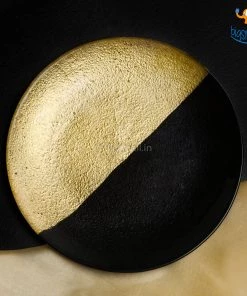 Devnow All Of It Golden Shimmer Artisan Plates