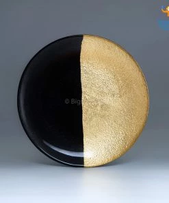 Devnow All Of It Golden Shimmer Artisan Plates