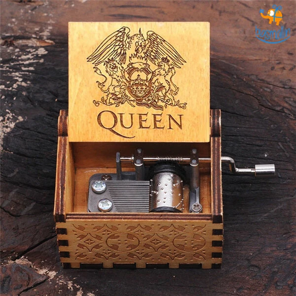 Bigsmall_hmk All Of It Queen Wooden Music Box