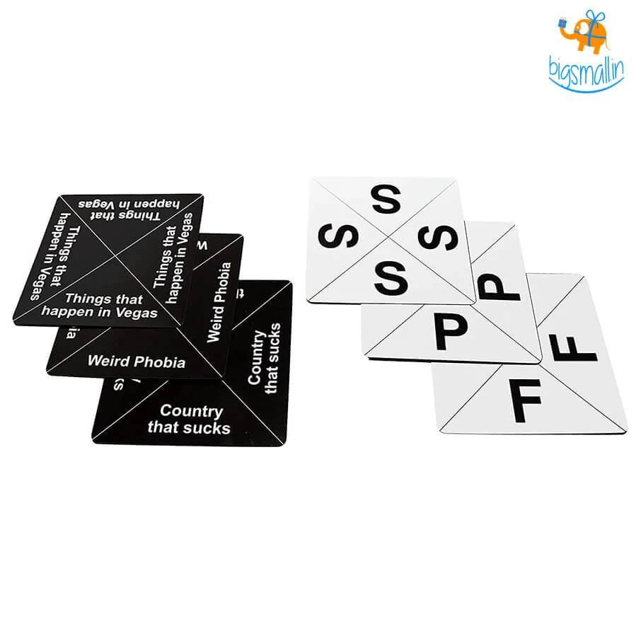 AmyLi All Of It Quick And Dirty Party Card Game