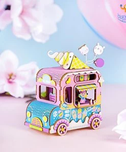 Dream Beans DIY Music Box Wooden Puzzle - Moving Flavor