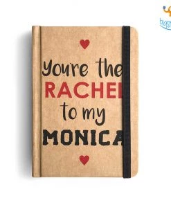 Mooch Design Studio Rachel To My Monica A6 Notebook With Elastic