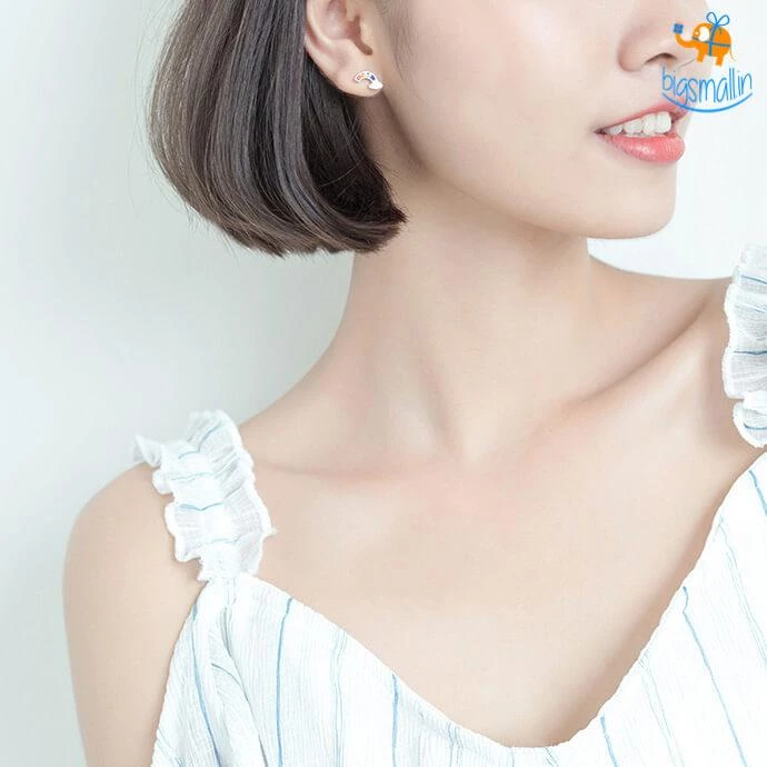 AmyLi All Of It Rainbow Ear Studs