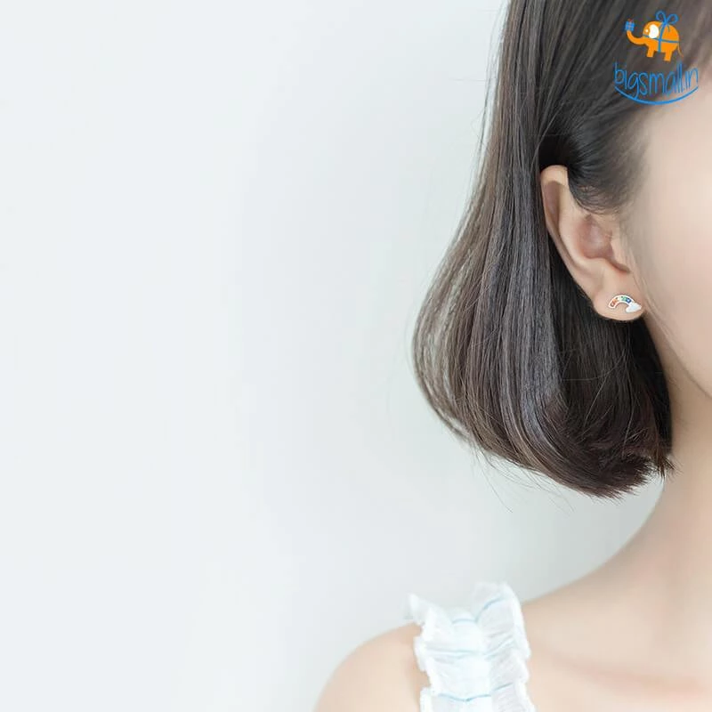 AmyLi All Of It Rainbow Ear Studs