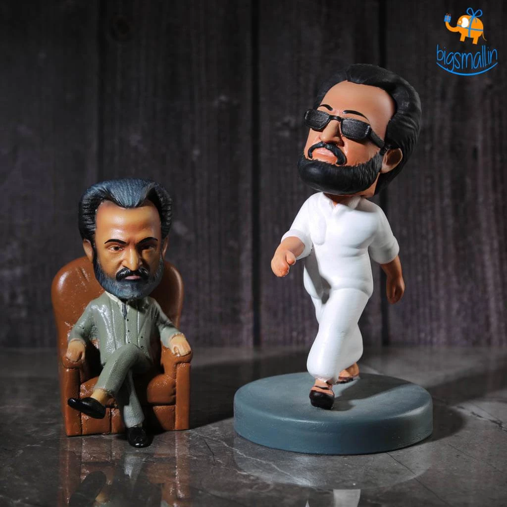 WowHeads Rajnikanth Bobblehead Father's Day