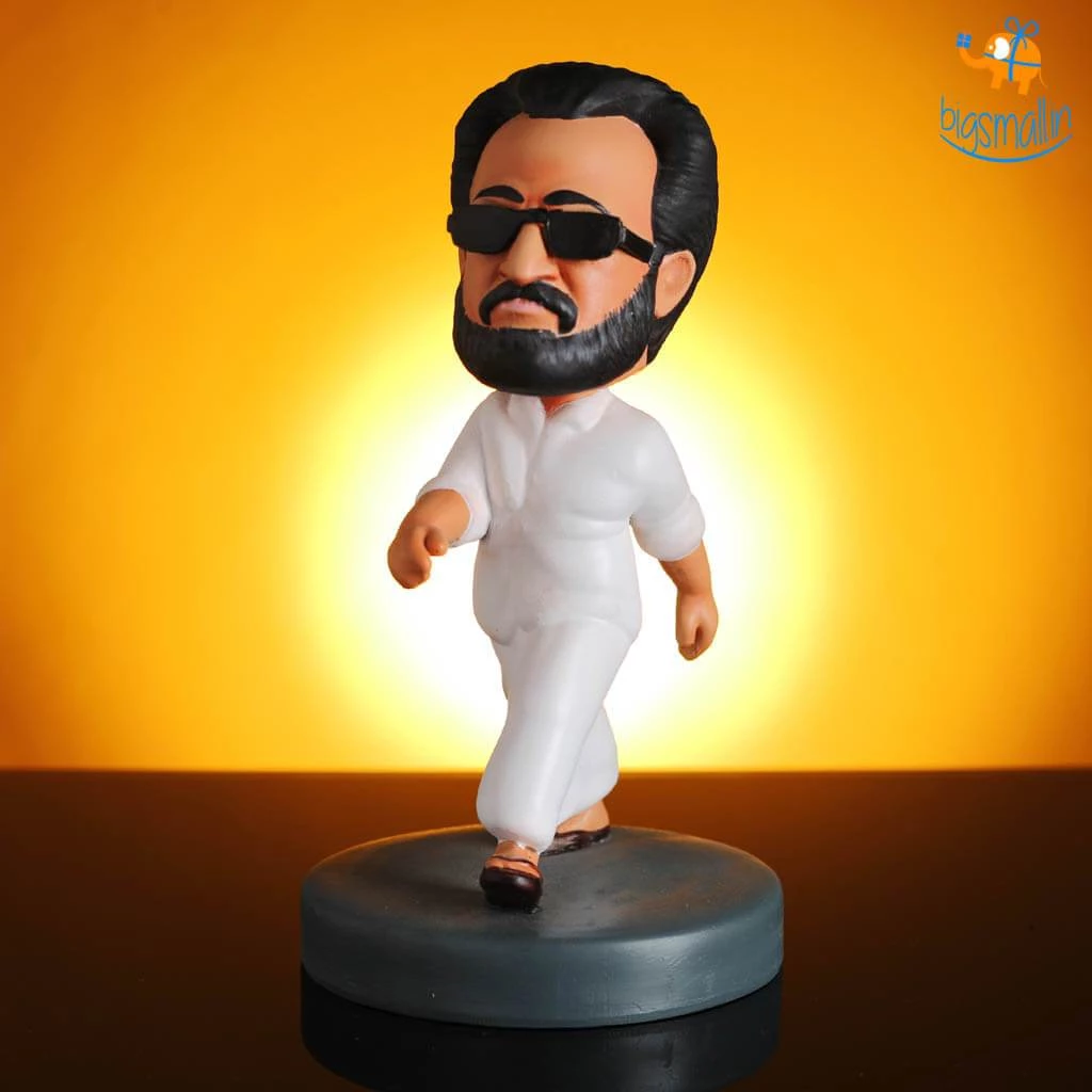 WowHeads Rajnikanth Bobblehead Father's Day