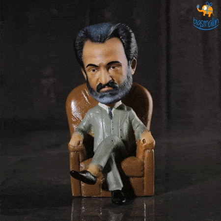 WowHeads Rajnikanth Bobblehead Father's Day