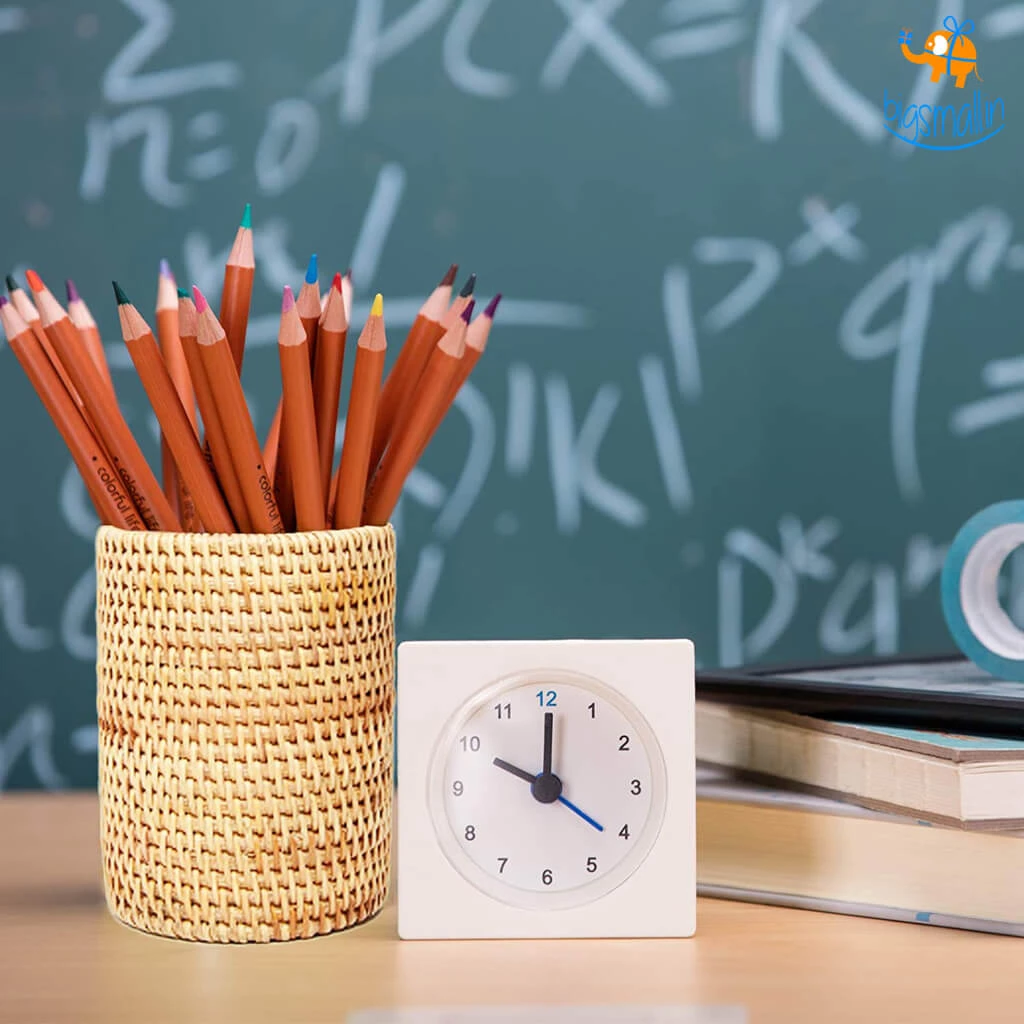 AmyLi Rattan Desk Organizer