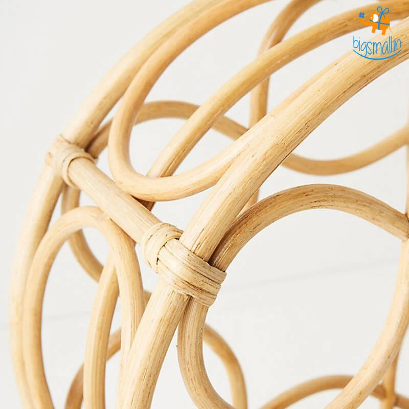 Hollyhock Father's Day Rattan Wine Rack