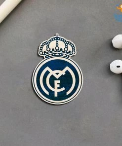 Bigsmall_cc All Of It Real Madrid Wooden Fridge Magnet