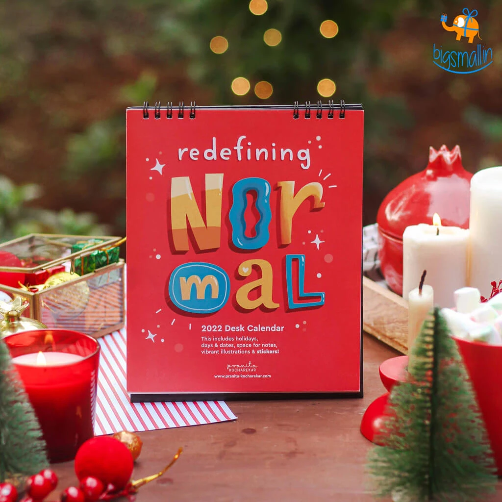 Pranita Kocharekar Redefining Normal Desk Calendar 2022
