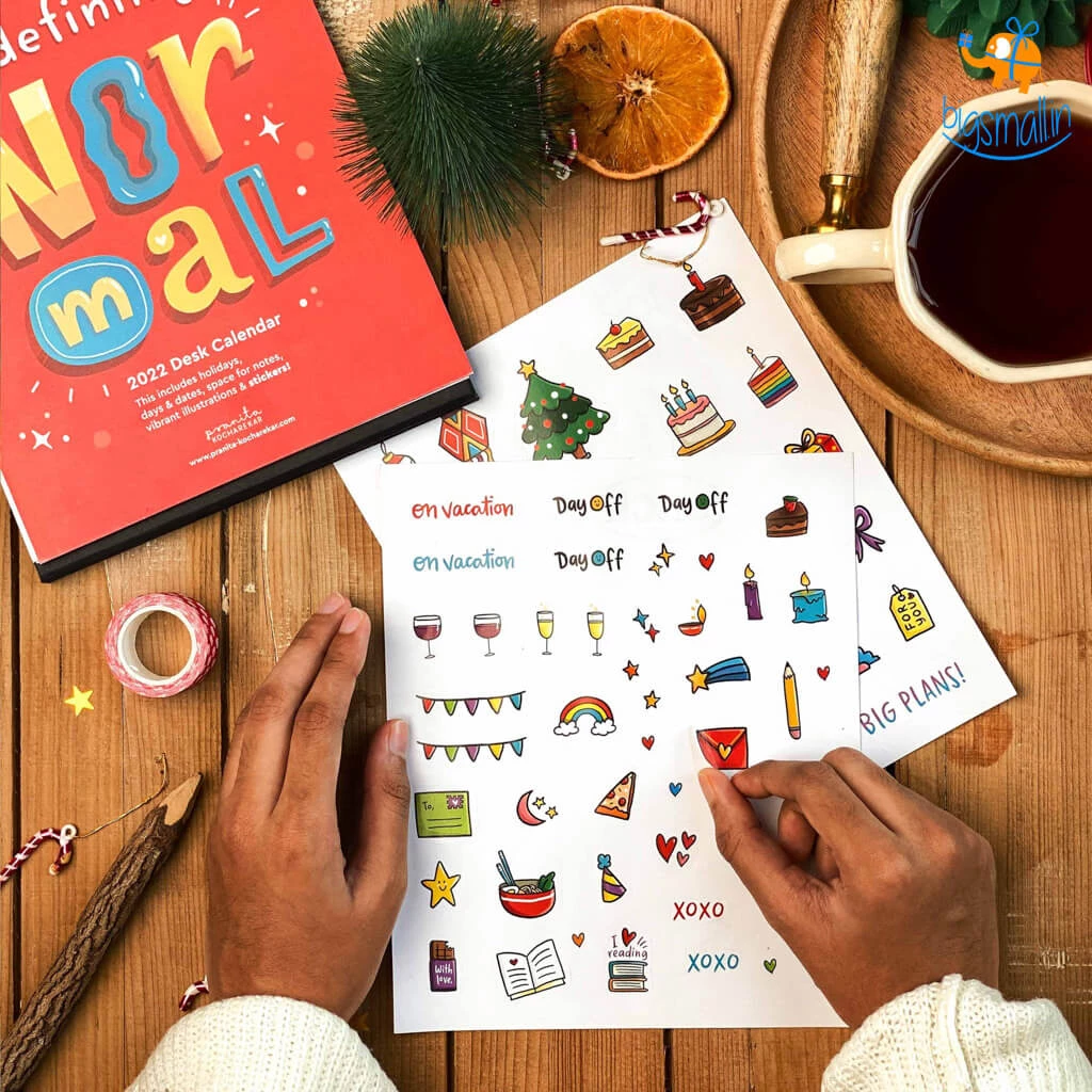 Pranita Kocharekar Redefining Normal Desk Calendar 2022