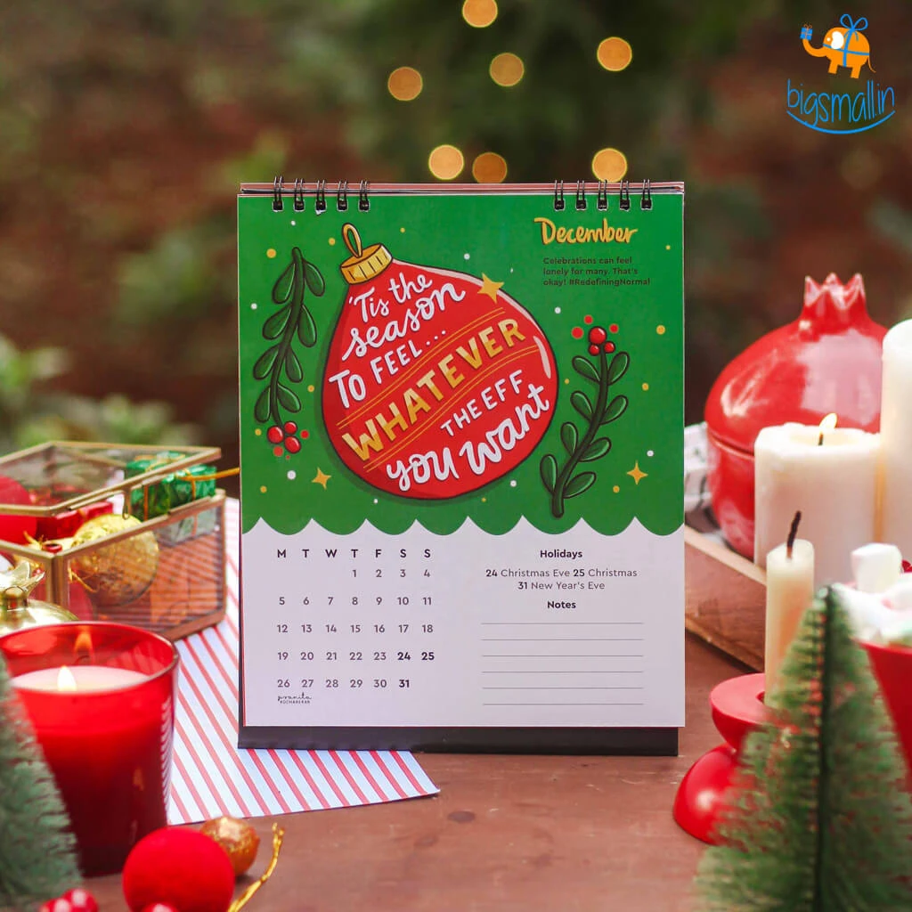 Pranita Kocharekar Redefining Normal Desk Calendar 2022