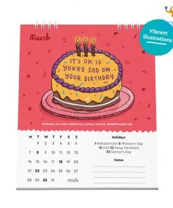 Pranita Kocharekar Redefining Normal Desk Calendar 2022