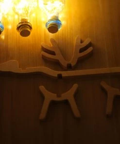VinnyC Reindeer Lamp