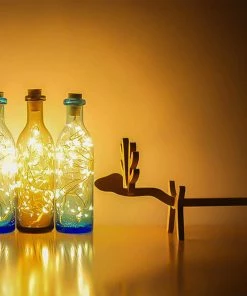 VinnyC Reindeer Lamp