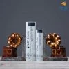 Vinny Y Vintage Gramophone Bookends With Pen Stand