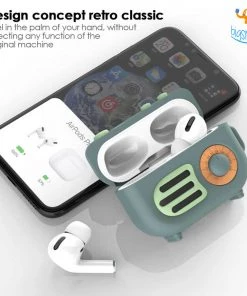 Akshay Mumbai Importer Retro Radio AirPods Pro Case