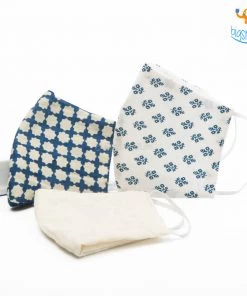 Oon Reusable Cotton Printed Masks - Set Of 3 (Assorted Designs) Father's Day