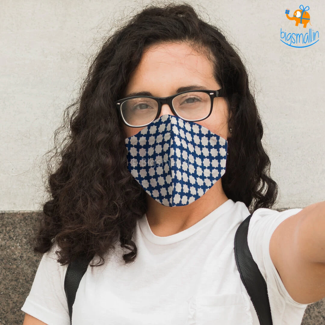 Oon Reusable Cotton Printed Masks - Set Of 3 (Assorted Designs) Father's Day