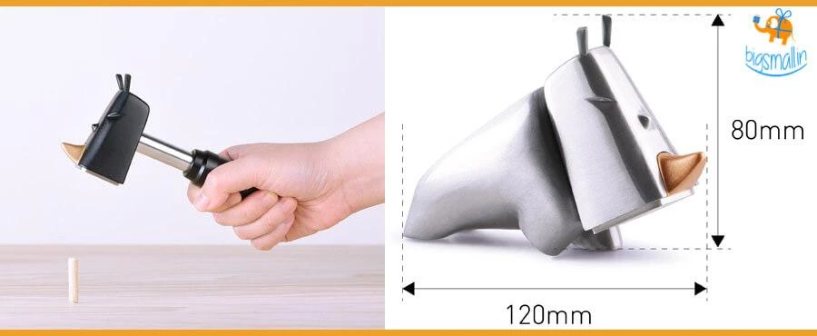 AmyLi Rhino Hammer & Paperweight Father's Day