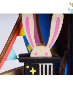 Dream Beans All Of It DIY Music Box Wooden Puzzle - Amusement Park