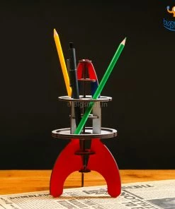 Ascetic Rocket Pen Stand Father's Day