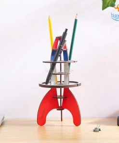 Ascetic Rocket Pen Stand Father's Day