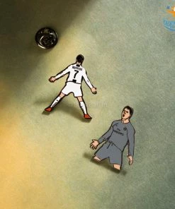 Bigsmall_piu All Of It Ronaldo Lapel Pins - Set Of 2