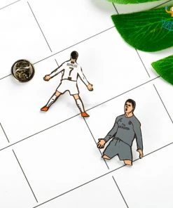 Bigsmall_piu All Of It Ronaldo Lapel Pins - Set Of 2