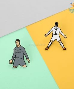 Bigsmall_piu All Of It Ronaldo Lapel Pins - Set Of 2