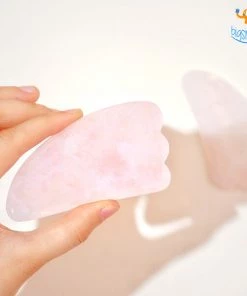 Dromenco Rose Quartz Gua Sha Stone All Of It